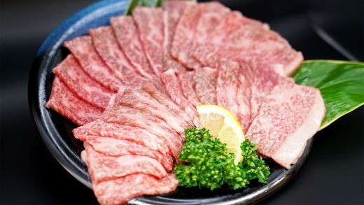 H9焼肉屋さんの極上黒毛和牛カルビ　特製醤油だれ漬け　500ｇ×2パック