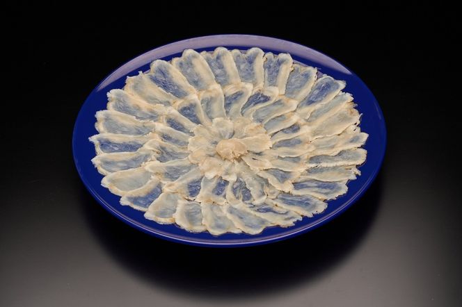 漁協お勧め 玄界灘 の 天然 ふぐ 炙り刺し セット(2～3人前)【宗像漁協】_HA1591