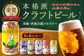 京都 丹後のクラフトビール 6缶セット TANGO KINGDOM Beer 6種 （350ml×6本）　TO00111