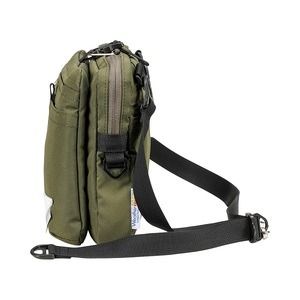 豊岡鞄 CIE WEATHER SHOULDER（071951）オリーブ / 木和田正昭商店 撥水 ショルダーバッグ メンズ クラッチバック バックインバック