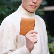 豊岡財布 Haaki Leather 二つ折財布 HLW301 コニャック（HLW301）