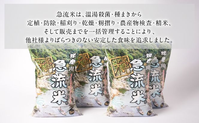 【令和6年産】熊本県産 球磨川急流米 ヒノヒカリ 5kg×2袋 合計10kg