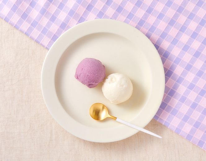 大地のアイス 余市ギュウっとセット りんご ぶどう クラフトアイスクリーム グロスフェッドミルク 素材の美味しさ 乳化剤 安定剤 香料 無使用 家族の団らん ブランド 北海道_Y096-0001