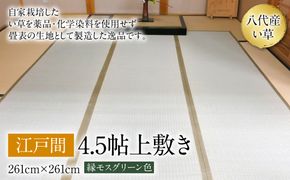 江戸間4.5帖上敷き 261cm×261cm ござ