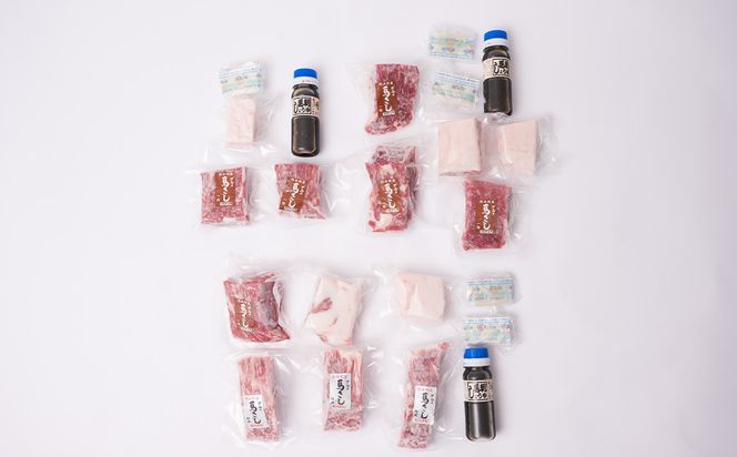 【定期便3回】初めて食べる方にもおすすめ！馬刺し 食べ比べ 定期便 3ヶ月 合計約1.45kg 全5種類 特選赤身 タテガミ フタエゴ グルメ馬さし1級・特級 醤油・生姜小袋付 ブロック 馬刺し 馬肉 肉 真空パック 冷凍 熊本名産 熊本県 九州