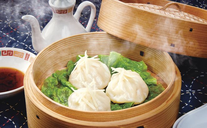 【順次発送】八代市東陽町の生姜を使った 餃子の王国 生小籠包 48個