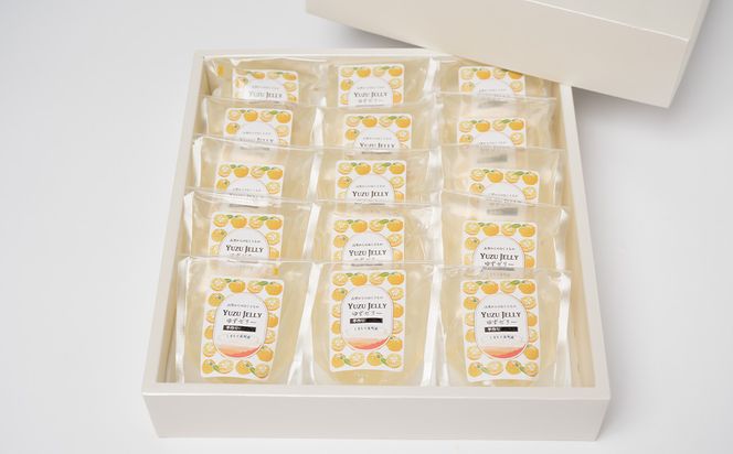 山里からのおくりもの ゆずゼリー 90g×15個