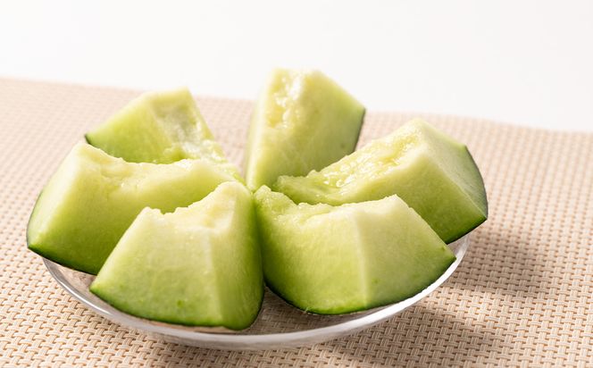 【先行予約】 熊本県八代市産 肥後グリーンメロン 特大1玉 (2.2kg以上) メロン めろん 果物 くだもの フルーツ デザート 旬 青肉 ジューシー 甘い 【2026年6月中旬より順次発送】