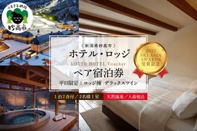 【平日限定】ロッテアライリゾート〈2024 SKI ASIA AWARDS 受賞記念〉ホテル・ロッジ/クラブ、デラックスツイン1室2名様1泊2食付