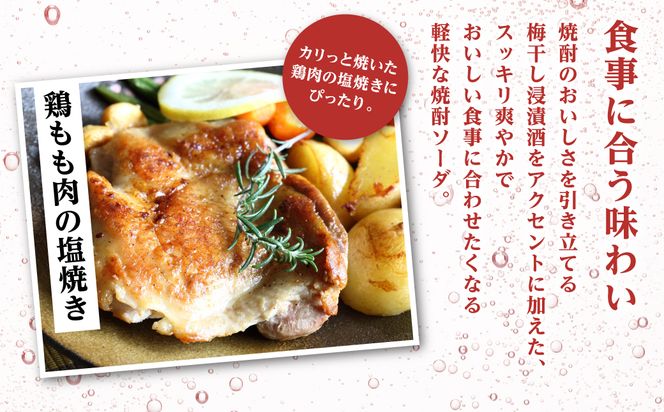 キリン 上々 焼酎ソーダ 梅 6度 350ml 缶 2ケース 麦焼酎 お酒  ソーダ 晩酌 家飲み お取り寄せ 人気 おすすめ