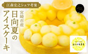 【江森宏之シェフ考案】宮崎市産日向夏のアイスケーキ_M142-004