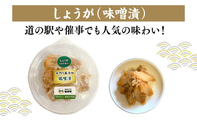 鶴喰漬３品 国産 熊本県 漬物 