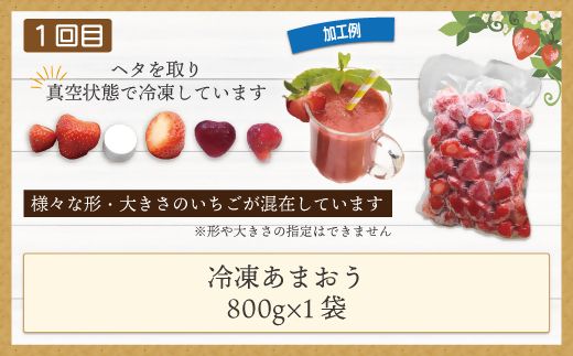 【3ヶ月連続お届け】人気の冷凍フルーツ定期便【JAほたるの里】_HB0191