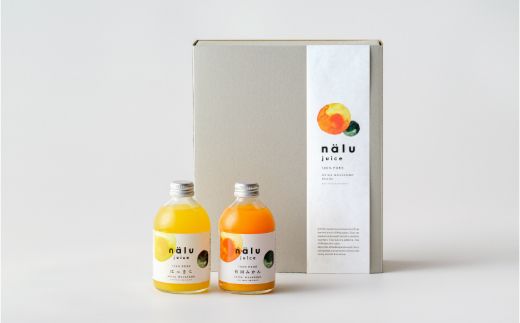 1027.鳴川農園nalu juice 有田みかんジュース・はっさくジュース 250ml各3本(A1027-2)