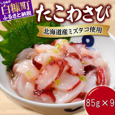 たこわさび【85g×9パック】