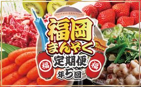 【全5回】福岡のうまかもんをお届け！福岡まんぞく定期便【ほたるの里】_HB0192