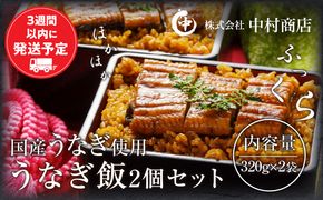 うなぎ飯2個セット(320g×2袋)_M069-005_02