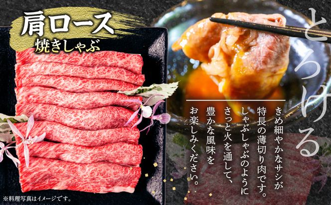 宮崎牛肩ロース焼きしゃぶ300g 宮崎牛ウデ焼肉400g_M132-031