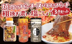 ［焼肉ザパンチ・スパイスザパンチ・粗挽き濃い塩こしょう］3点セット_M169-003