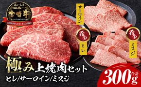 宮崎牛 極み上焼肉セット_M243-040