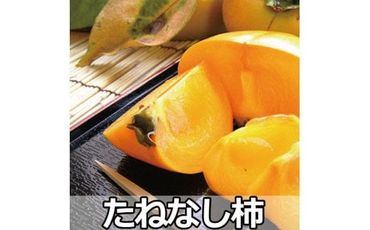 タネなし脱渋甘柿（刀根早生）2Lサイズ32個入7.5kg箱【art020】