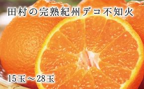 高級ブランド田村の完熟紀州デコ(不知火)　※2026年2月下旬頃～3月中旬頃に順次発送予定(お届け日指定不可)【uot731】