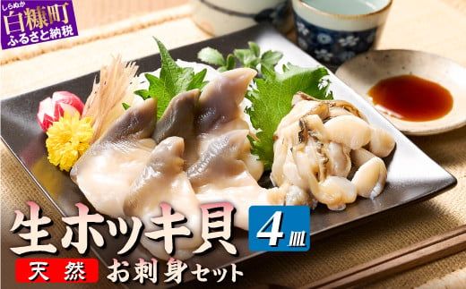 北海道 天然 生 ホッキ貝 お刺身 セット 3-4人前｜ふるさと納税 貝 魚介 海鮮 ホッキ貝 ホッキガイ ほっき 北寄貝 貝柱 貝 紐 刺身 さしみ お酒 酒のお供 国産 北海道産 冷凍 贈答用 ギ