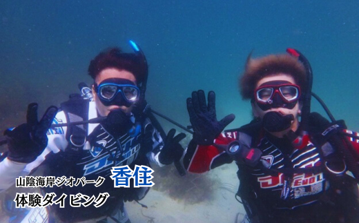 【山陰海岸ジオパーク！今子浦で体験ダイビング】初心者でもOK！ライセンスがなくても楽しめる！山陰海岸ジオパークの今子浦で体験ダイビング 兵庫県 香美町 香住 香住海岸 今子浦 ジオパーク 夏の思い出作