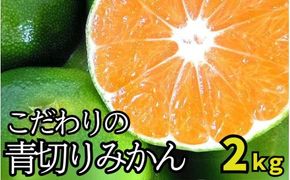 ＼光センサー選別／ 【先行予約】＼有機質肥料100%／ こだわりの青切りみかん 約2kg サイズ混合 【2025年9月下旬頃より順次発送】【nuk169】
