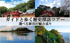 新宮市 ガイドと歩く歴史探訪ツアー　選べる新宮の魅力巡り / 熊野 世界遺産 天然記念物 自然 神社【skk008】