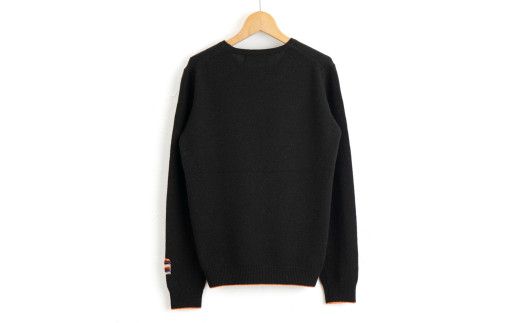 ラウンドネックプルオーバー(コゲチャ)女性用サイズ:LL(42)≪白田のカシミヤ≫