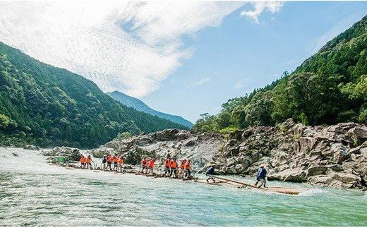 北山川観光筏下り（大人1名様）【nki101A】