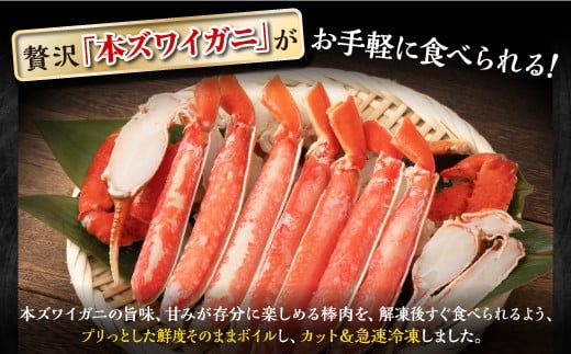 ※賞味期限2025年11月30日　ずわいがに棒肉ポーション　【500g】