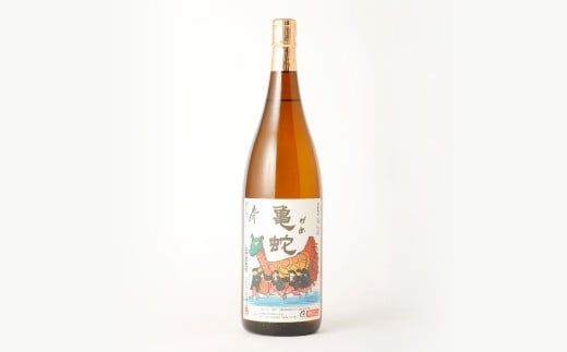 純米焼酎 亀蛇 25度 1800ml 酒 お酒 焼酎 米焼酎 本格焼酎 乙類 がめ  熊本県 八代市