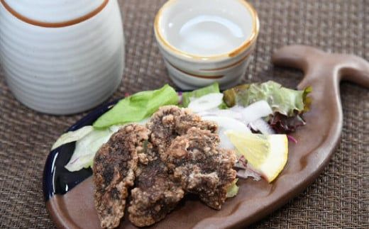 鯨の竜田揚げ 500g（100gパック×5）【家庭用】 和歌山県太地町 くじら クジラ 鯨 竜田揚げ【jyu009】