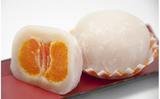 フルーツ大福 フルーツ 山北みかん大福 12個 笑顔こぼれる！ - 期間限定 和菓子 スイーツ フルーツ 武市神栄堂 送料無料 ギフト 贈り物 家庭用 みかん大好き 極甘のミカン大福 yd-0023