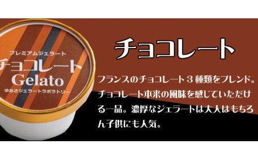 \tプレミアムジェラート 詰め合わせセット 濃い抹茶 チョコレート ほうじ茶（3種類×4個） アイスクリームセット 100mlカップ ゆあさジェラートラボラトリー【sgtb703】