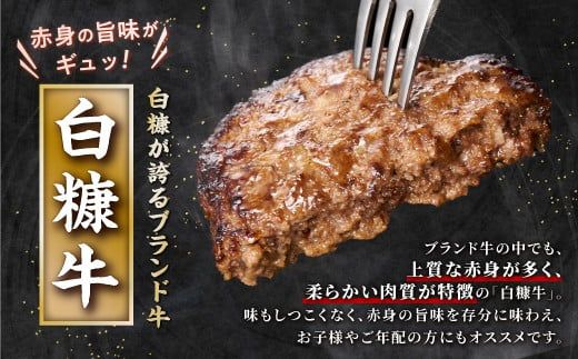 白糠牛100％ハンバーグ【150g×12個】合計1.8kg 北海道産 牛肉100% ハンバーグ 職員大絶賛!! 肉汁 旨味ぎっしり ふるさと納税 ハンバーグ 白糠牛100% 国産 大容量 小分け 簡単