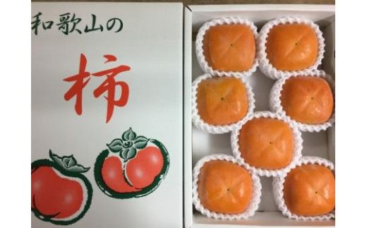 ［厳選・産直］和歌山産の富有柿約2kg（化粧箱入り）（2L～4Lサイズ）【2026年発送】【tec406B】