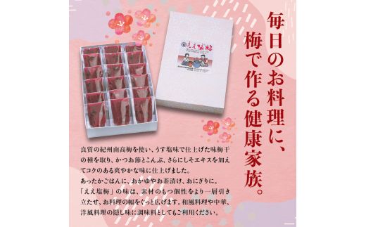 紀州南高梅　ええ塩梅　梅肉仕立てパック入 ×　18袋（25g/1袋）なかやまさんちの梅干 【nky016】