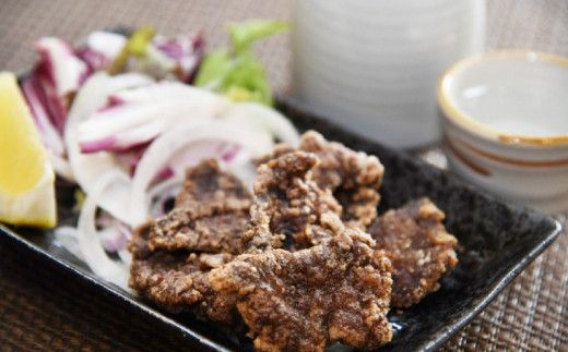 鯨の竜田揚げ 500g（100gパック×5）【家庭用】 和歌山県太地町 くじら クジラ 鯨 竜田揚げ【jyu009】