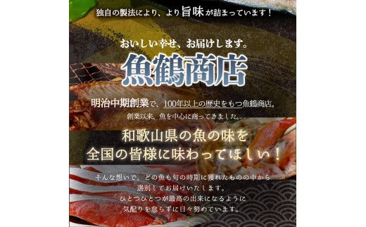 和歌山魚鶴仕込の甘口塩銀鮭切身4切&天然塩さばフィレ４枚（２切×２パック&２枚×２パック　小分け）【uot770】