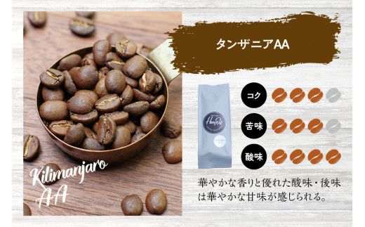 【細挽き】（ブレンド3+タンザニア2）挽き立てコーヒー豆 750gセット 【hgo001-a-11】
