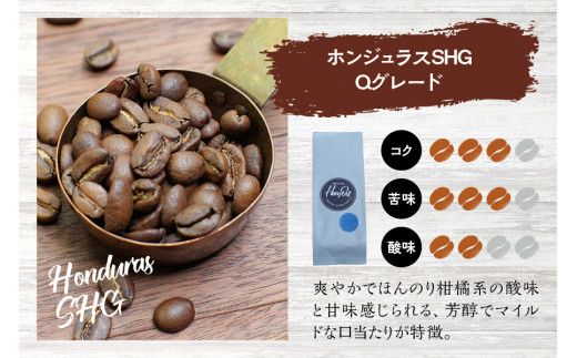 【豆】（ブレンド3+ホンジュラス2）挽き立てコーヒー豆 750gセット【hgo001-d-06】