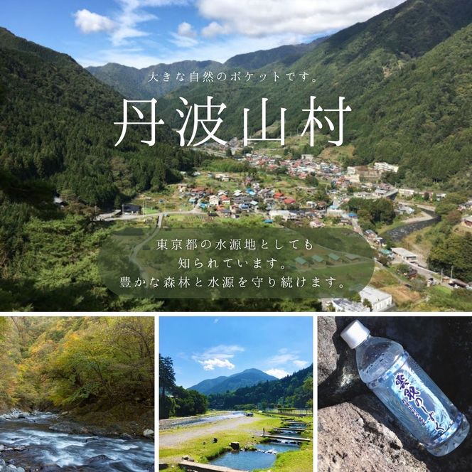 雲取のしずく（ナチュラルミネラルウォーター）（軟水）500ml×24本 雲取山由来の地下水 ／ 軟水 飲料水 ペットボトル 備蓄水 防災用品 災害対策 非常用 まろやか 人気 おいしい【tab0220