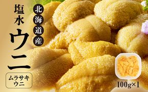 【先行受付】北海道産　世壱屋塩水ウニ（ムラサキウニ）100g_Y038-0138