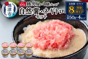 a12-224　12/2より順次発送 だし専門店「勝男屋」の一膳とろトロ 自然薯・ネギトロセット