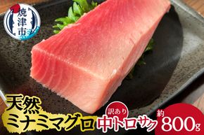 a24-062　天然ミナミマグロ 訳あり 中トロ(サク) 約800ｇ入り