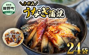 ～四国一小さなまち～ きざみうなぎ蒲焼 80g×24P 約1920g カット済み 蒲焼き かば焼き 鰻 ウナギ ふっくら おいしい おかず お茶漬け 惣菜 養殖 国産 簡単 手軽 調理済み