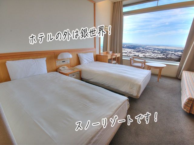ロックウッド・ホテル＆スパ：期間限定【スノーリゾート】天然温泉に浸かる旅　1泊2食付（平日限定：スタンダードツイン お二人様ご招待） 宿泊券 旅行 